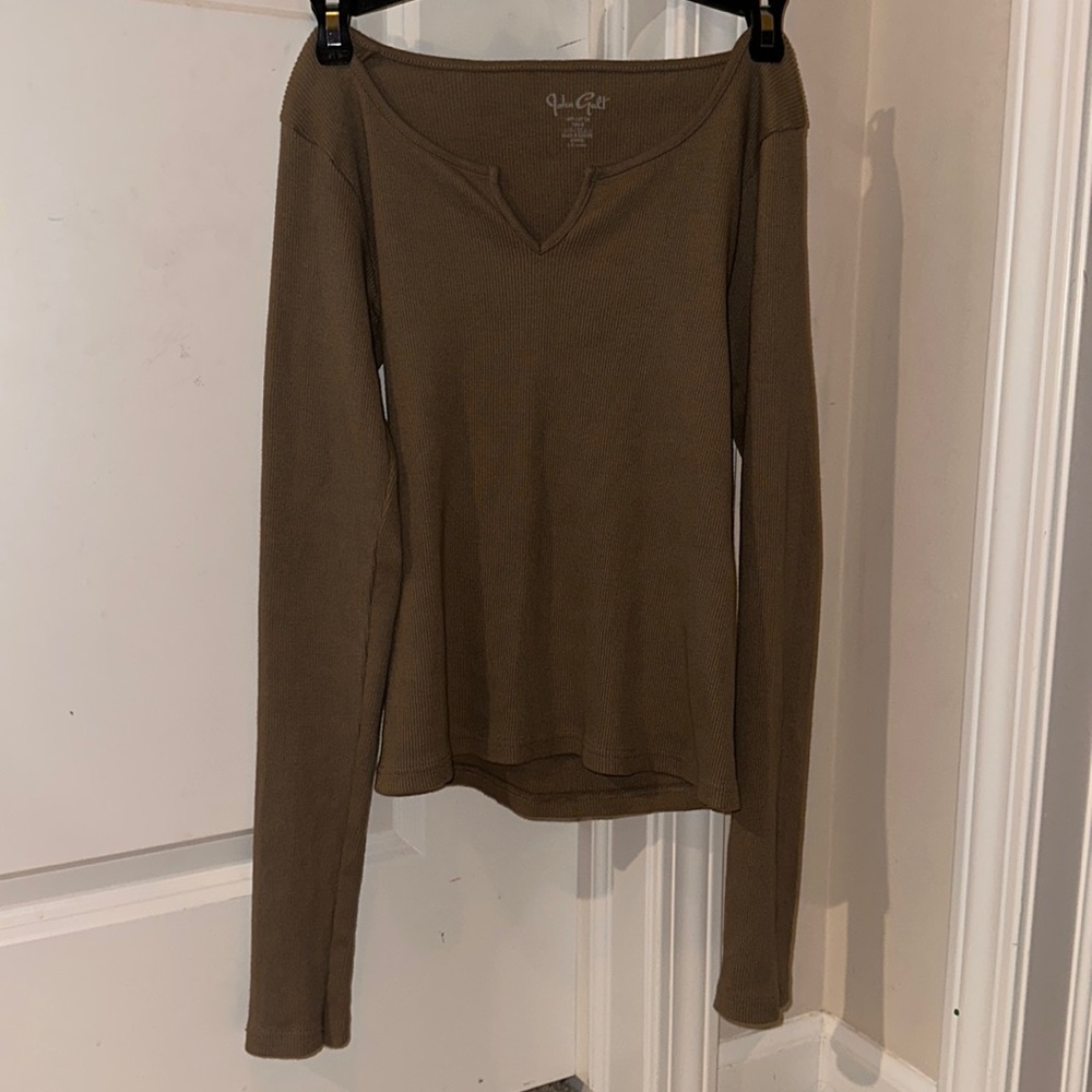 Pacsun: Brown Long Sleeve